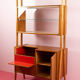 Vintage Mid Century room divider door 'Jirak' voor 'Tatra'