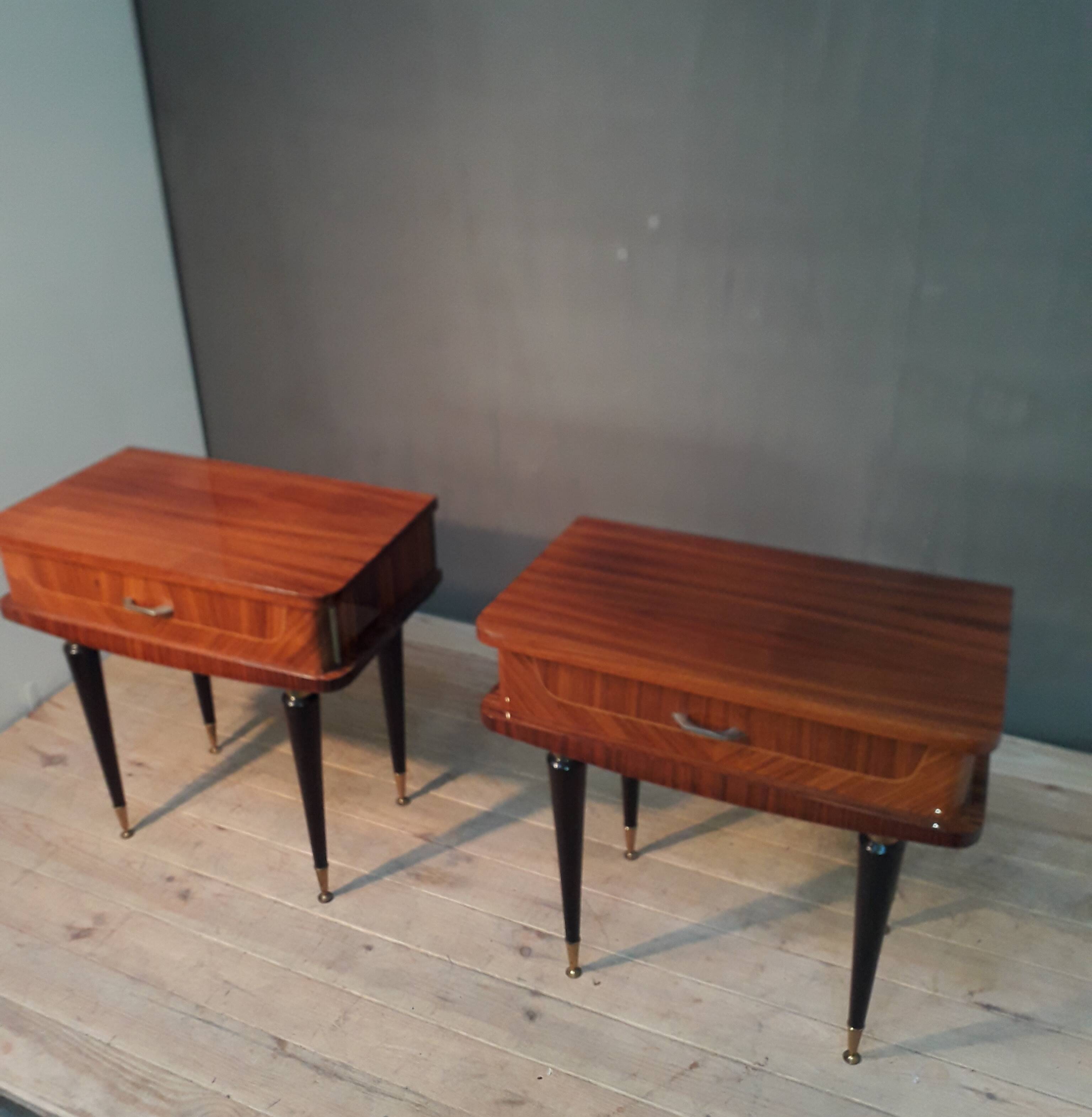 Vintage bedside pair
