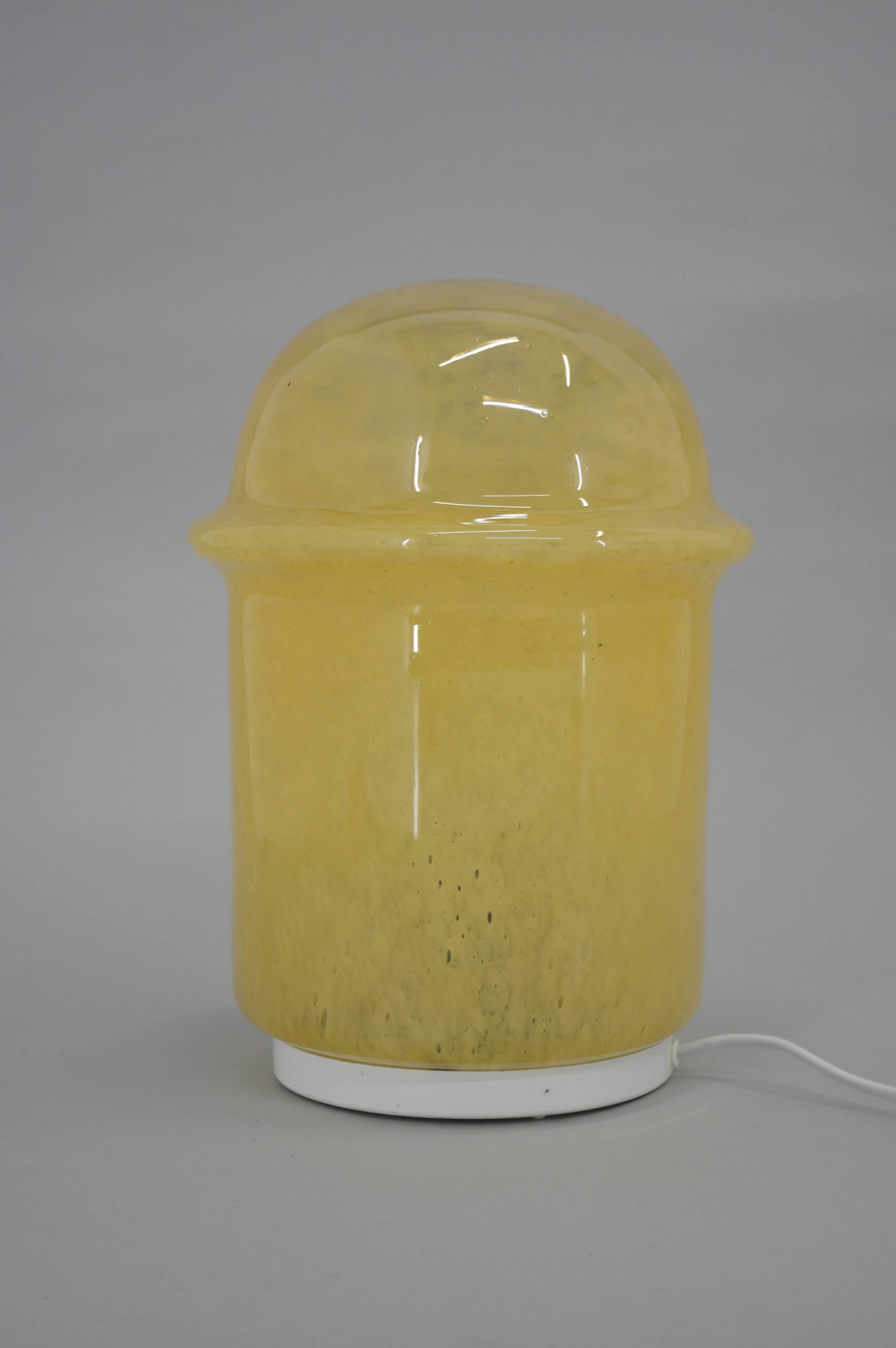 Bubble Glass Table or Floor Lamp, 1970s