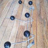 60s wall coat rack