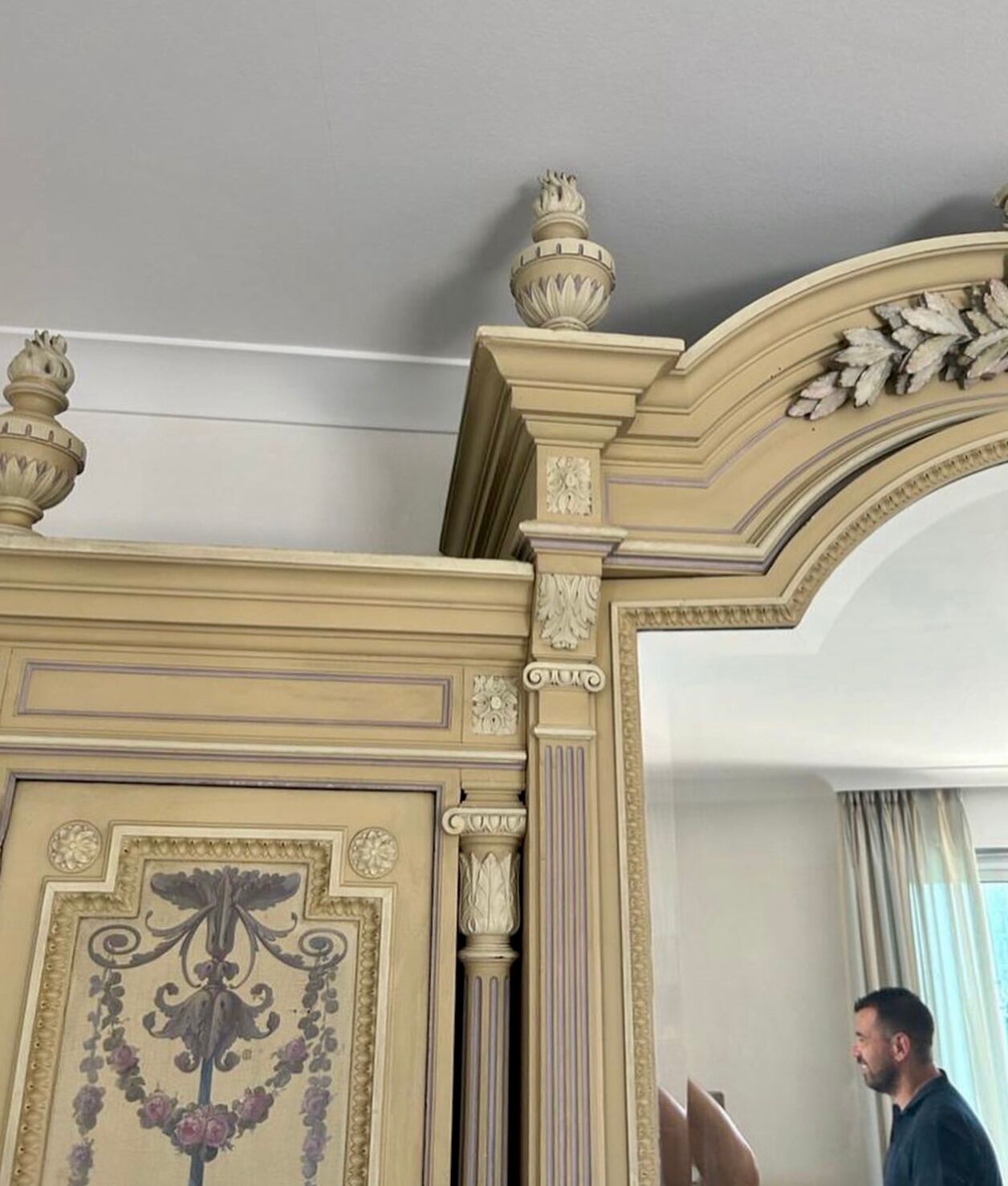 Louis XVI Style Lacquered Wardrobe