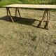 Table and trestles fir tray