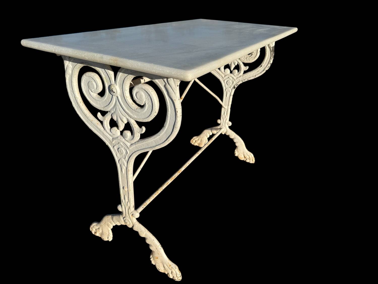 Bistro table from the 1900s France.