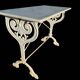 Bistro table from the 1900s France.