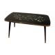 Glass coffee table 50's