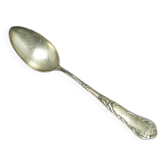 Sugar spoon, Art Nouveau, silver-plated brass, Poland, 1930s