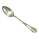 Sugar spoon, Art Nouveau, silver-plated brass, Poland, 1930s