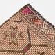5x10 Peach & Brown Persian Kilim Rug, 166x300Cm