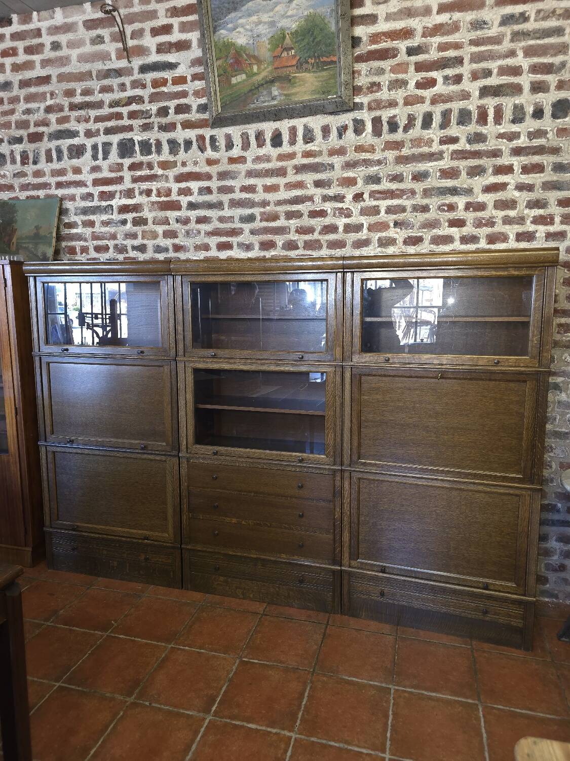 Modular bookshelf MD in oak