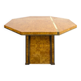 Table en ronce de noyer de Jean Claude Mahey