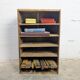 Vintage raw wood locker