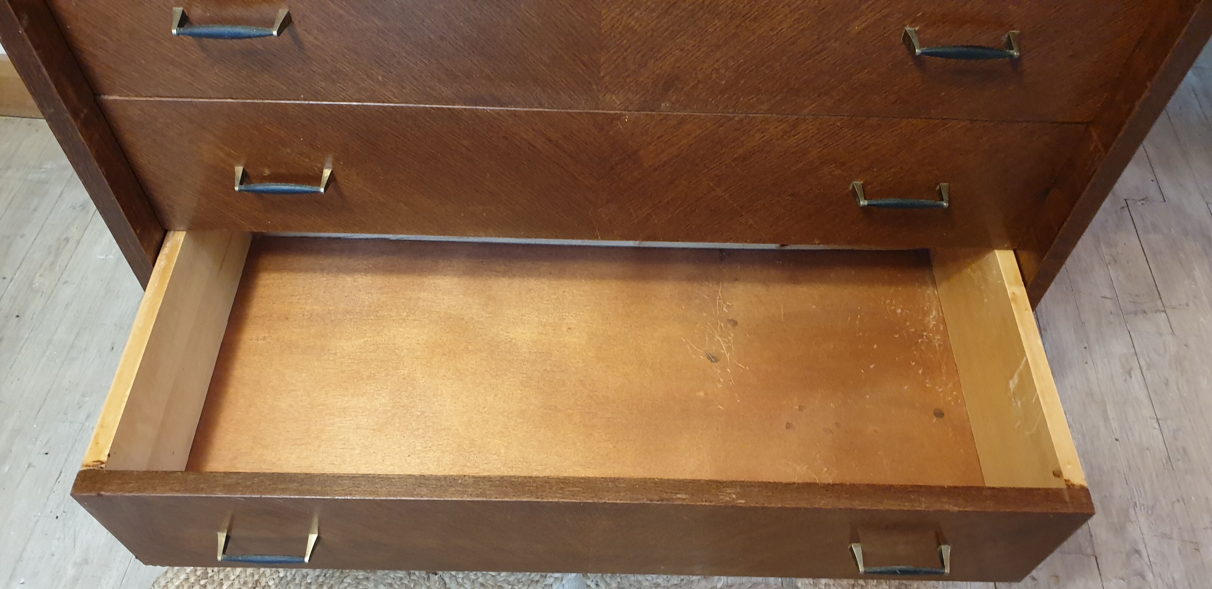 Secretary vintage compass feet