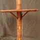 Rattan floor lamp