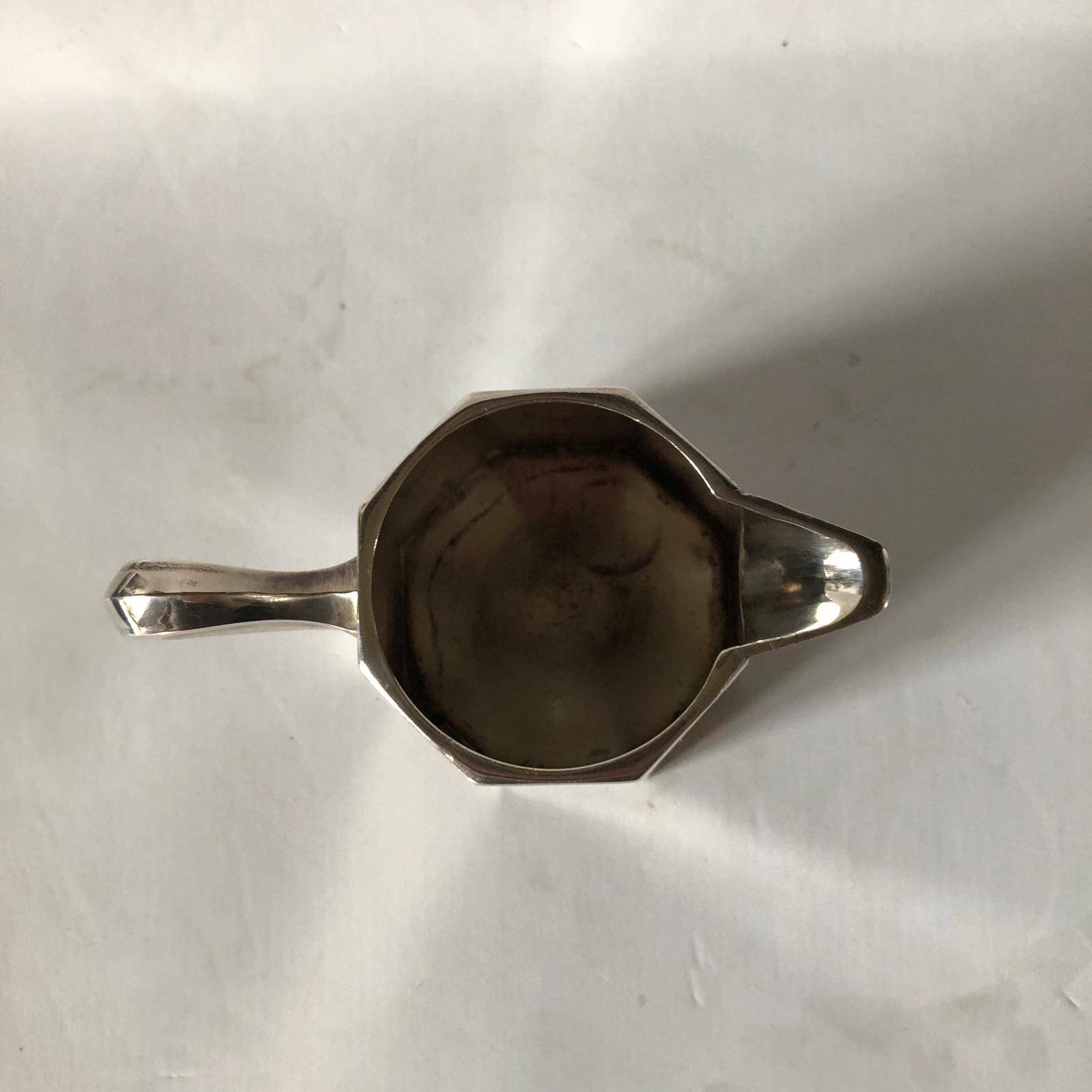 Ercuis silver-plated milk jug