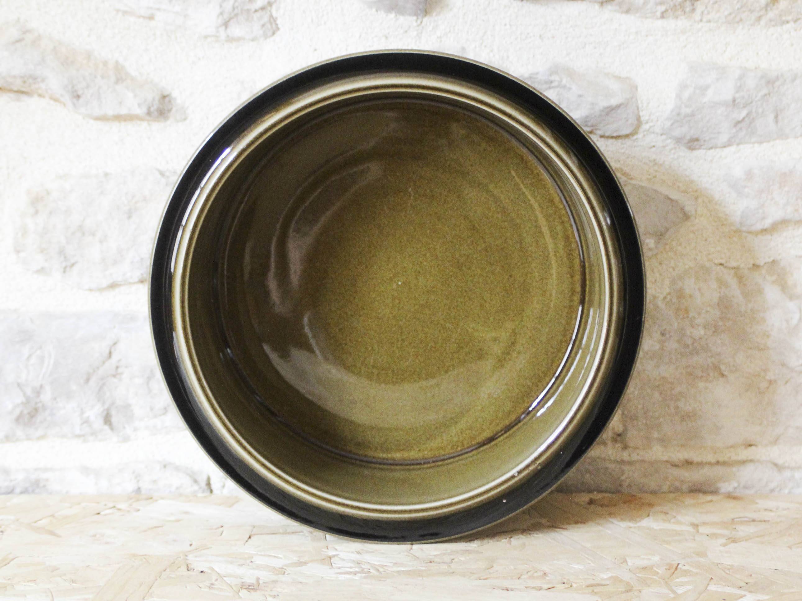 Kosmos series ceramic salad bowl by Arabia Finland