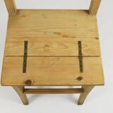 Folding metamorphic library ladder, Arts & Crafts, Vienna, 1900s