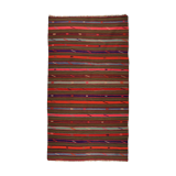 Anatolian handmade kilim rug 282 cm x 157 cm
