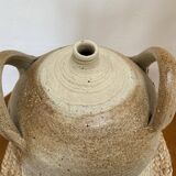 Old sandstone jar with 2 handles