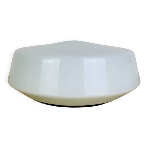 Applique opaline ronde par RZB Leuchten, vintage