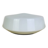 Round opaline wall lamp by RZB Leuchten, vintage