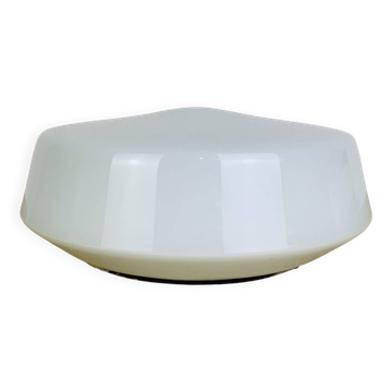 Applique opaline ronde par RZB Leuchten, vintage