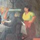 Oil painting canvas A.Simard 1945