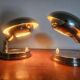 Pair of Very Rare Bauhaus Chrome Table Lamps, Art Deco, Franta Anyz, 1930s