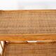 Shelf in rattan