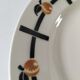 vintage Badonviller round dish