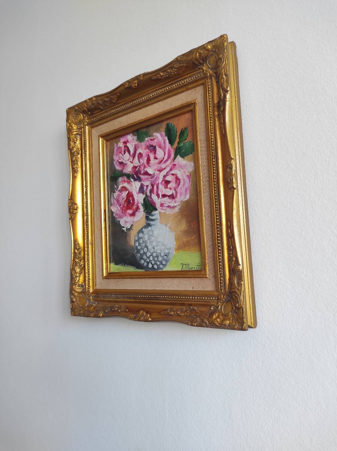 Vintage oil painting