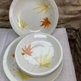 Faience service Longchamp France