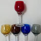 Set of 10 antique digestif glasses.