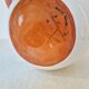 Hand-painted ceramic vase "Boat" - Signature Pauline