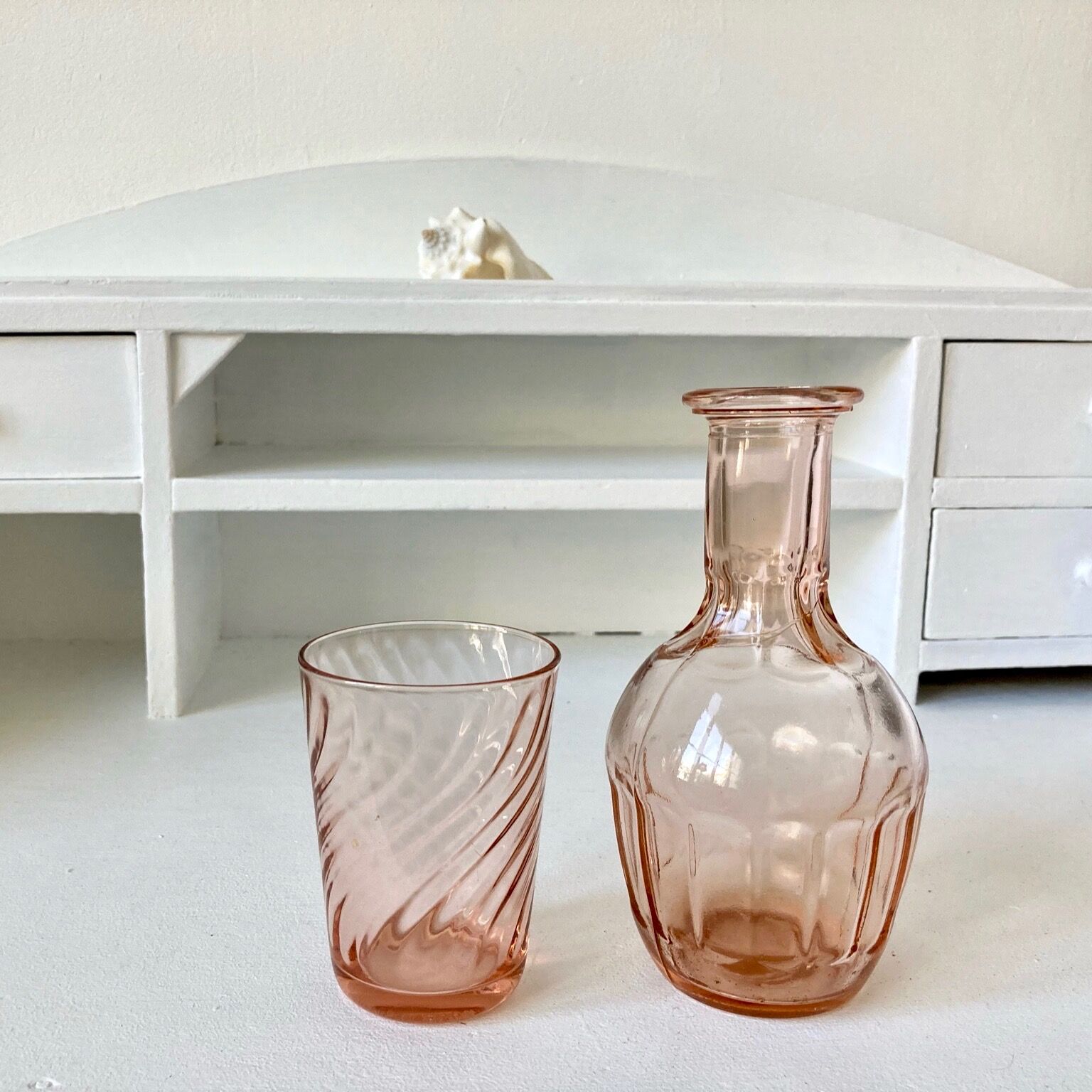 Carafe et verre Rosaline Arcoroc