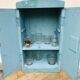 Armoire bleue