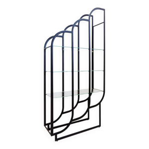 Black Bookcase - metal