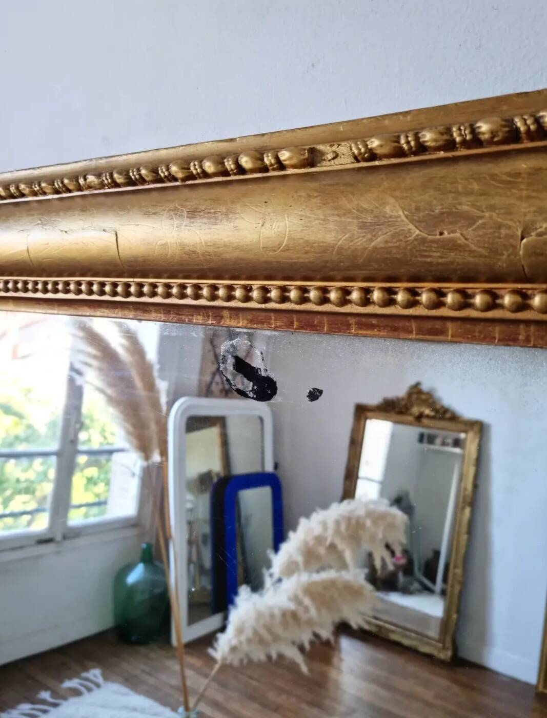 Antique mirror