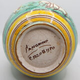 Vintage Spanish vase ode to nature by Arzobispo