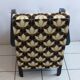 Armchair 1920 art deco - printed velvet - fully restored