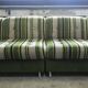 Large 7 piece modular / sectional sofa in striped upholstery, Germany, 70s
