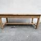 oak farmhouse table - 2 drawers