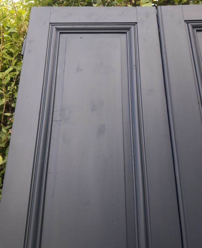 Paire de portes 222x97,5cm de placard