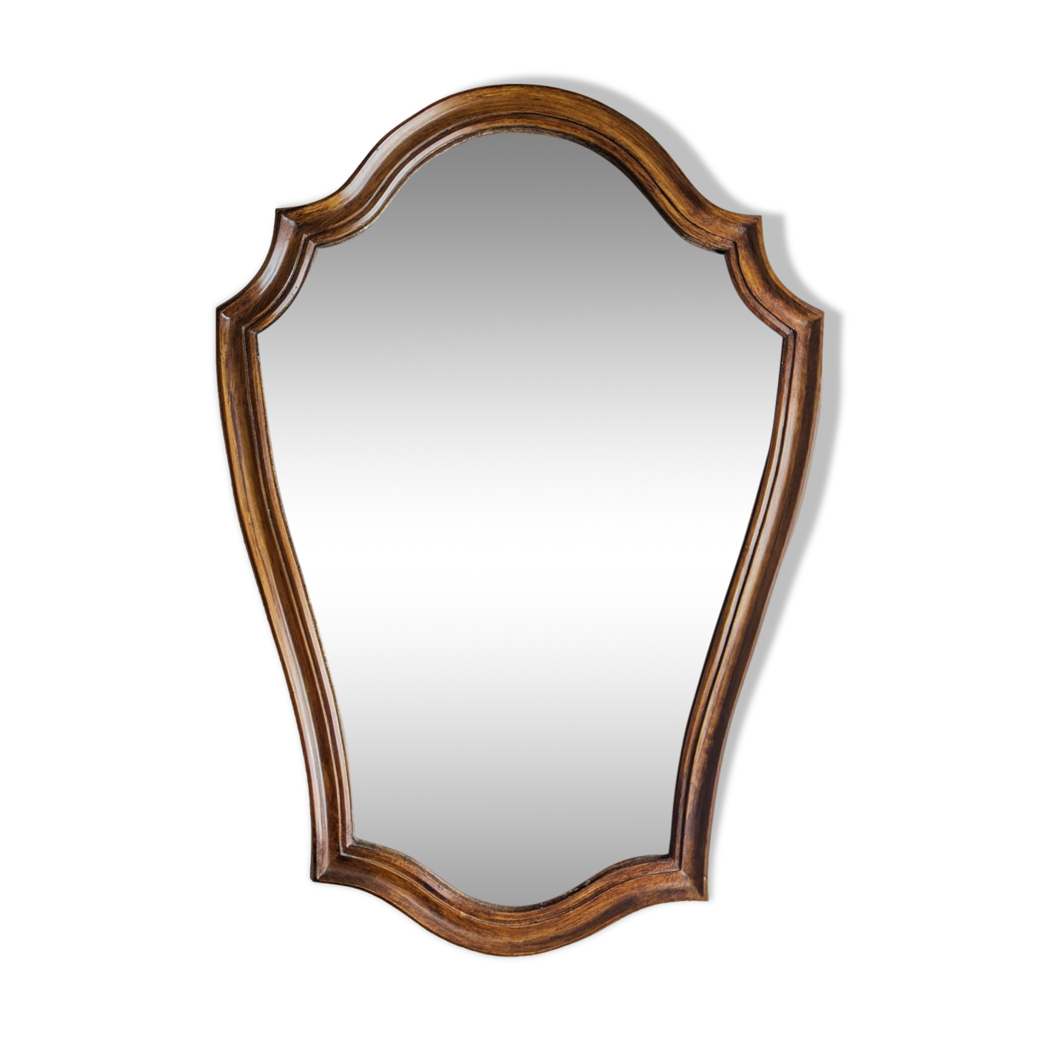 Vintage baroque mirror 55 x 35 cm