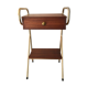 Table de chevet en teck