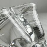 Clear crystal ashtray
