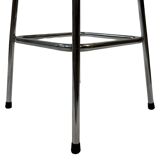 Ensemble de 4 tabourets de bar vintage Dirk van Sliedregt Rohe Noordwolde 1960