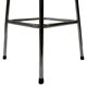 Set of 4 vintage bar stools Dirk van Sliedregt Rohe Noordwolde 1960's