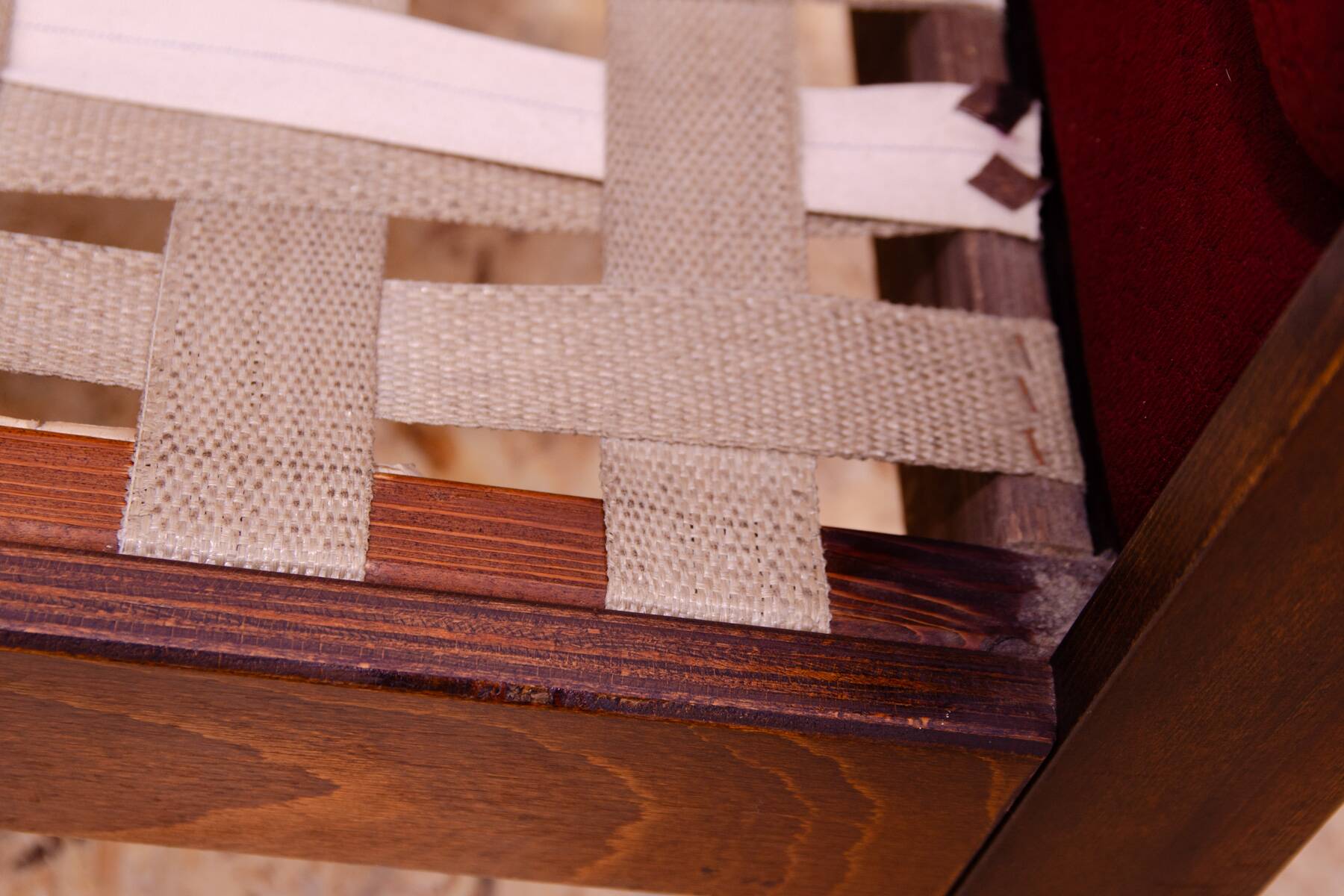 Canapé lounge trois places vintage de style scandinave, 1970