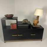 Meuble buffet asymétrique des années 1990