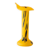 Vase art nouveau en pâte de verre fin XIXe